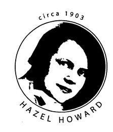 CIRCA 1903 HAZEL HOWARD logo