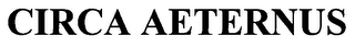 CIRCA AETERNUS logo