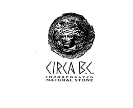 CIRCA B.C. INCORPORATED NATURAL STONE logo