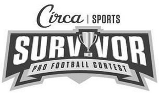 CIRCA SPORTS SURVIVOR PRO FOOTBALL CONTEST logo