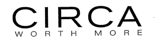 CIRCA WORTH MORE logo
