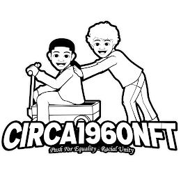 CIRCA1960NFT PUSH FOR EQUALITY - RACIAL UNITY logo