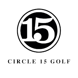 CIRCLE 15 GOLF logo