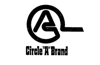 CIRCLE "A" BRAND A logo