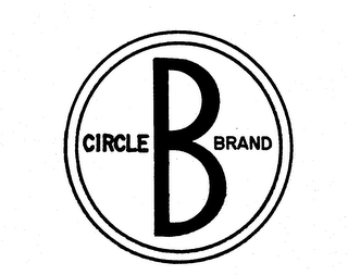 CIRCLE B BRAND logo