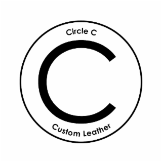 CIRCLE C C CUSTOM LEATHER logo