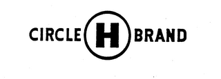 CIRCLE H BRAND logo
