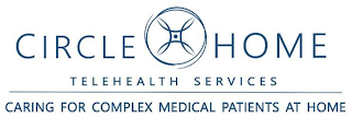 CIRCLE HOME TELEHEALTH SERVICES CARING FOR COMPLEX MEDICAL PATIENTS AT HOME logo