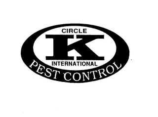 CIRCLE K INTERNATIONAL PEST CONTROL logo