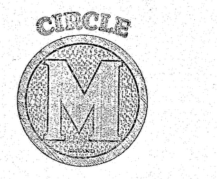 CIRCLE M BRAND logo