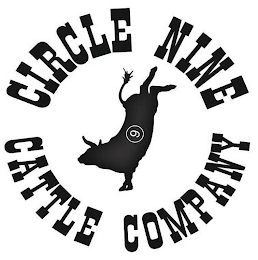 CIRCLE NINE CATTLE COMPANY 9 logo