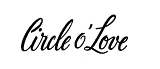 CIRCLE O LOVE logo