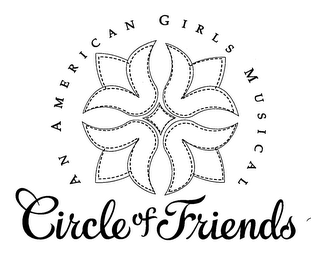 CIRCLE OF FRIENDS AN AMERICAN GIRLS MUSICAL logo