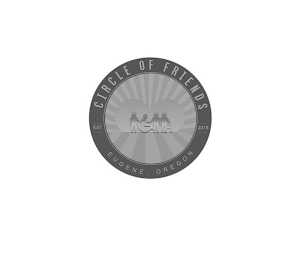 CIRCLE OF FRIENDS EST. 2018 EUGENE, OREGON logo