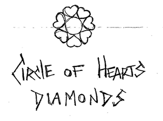 CIRCLE OF HEARTS DIAMONDS logo