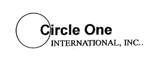 CIRCLE ONE INTERNATIONAL, INC. logo