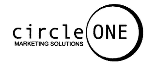 CIRCLE ONE MARKETING SOLUTIONS logo
