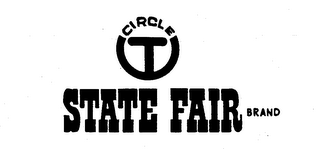CIRCLE T STATE FAIR BRAND logo