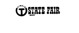 CIRCLE T STATE FAIR BRAND logo