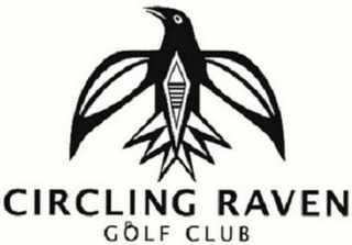 CIRCLING RAVEN GOLF CLUB logo