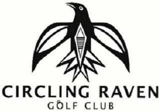 CIRCLING RAVEN GOLF CLUB logo