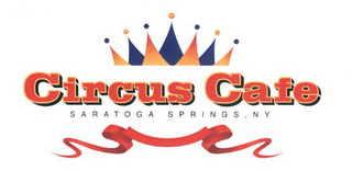 CIRCUS CAFE SARATOGA SPRINGS, NY logo