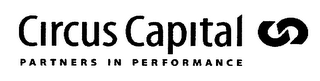 CIRCUS CAPITAL PARTNERS IN PERFORMANCE logo