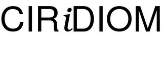 CIRIDIOM logo