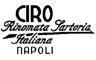 CIRO RINOMATA SARTORIA ITALIANA logo