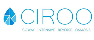 CIROO COWAY INTENSIVE REVERSE OSMOSIS logo