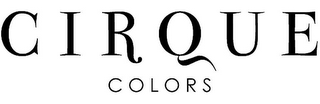 CIRQUE COLORS logo