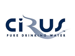 CIRUS PURE DRINKING WATER logo