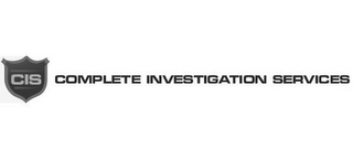 CIS COMPLETE INVESTIGATION SERVICES logo