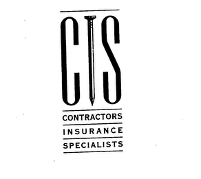 CIS CONTRACTORS INSURANCE SPECIALISTS logo