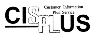 CIS PLUS CUSTOMER INFORMATION PLUS SERVICE logo