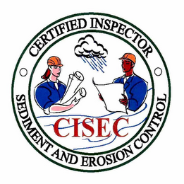 CISEC CERTIFIED INSPECTOR SEDIMENT AND EROSION CONTROL logo