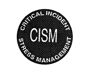 CISM CRITICAL INCIDENT STRESS MANAGEMENT logo