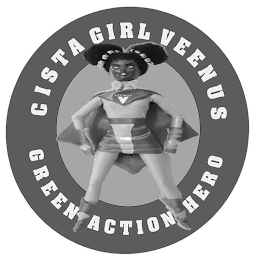 CISTA GIRL VEENUS GREEN ACTION HERO VEENUS V logo