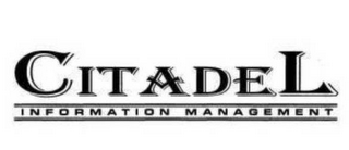 CITADEL INFORMATION MANAGEMENT logo
