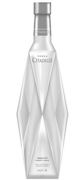 CITADELLE VODKA CITADELLE IMPORTED FRENCH VODKA DISTILLED FROM WHEAT PRODUCE OF FRANCE 40% ALC BY VOL 750 ML logo