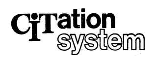CITATION SYSTEM logo