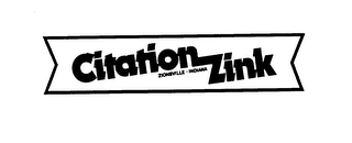 CITATION ZINK ZIONSVILLE . INDIANA logo