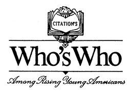 CITATION'S WHO'S WHO AMONG RISING YOUNG AMERICANS logo