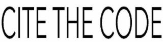 CITE THE CODE logo