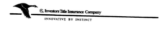 CITI INVESTORS TITLE INSURANCE COMPANY INNOVATIVE BY INSTINCT logo