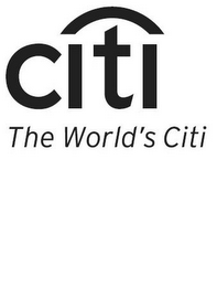 CITI THE WORLD'S CITI logo