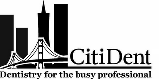 CITIDENT DENTISTRY FOR THE BUSY PROFESSIONAL logo
