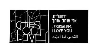 CITIES OF LOVE JERUSALEM, I LOVE YOU logo