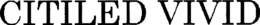 CITILED VIVID logo