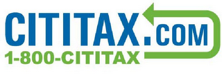 CITITAX.COM 1-800-CITITAX logo